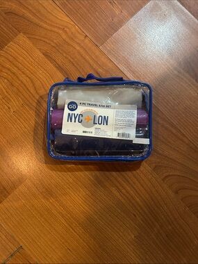 NYC+LON 4-Piece Travel Packing Cube Set - Blue